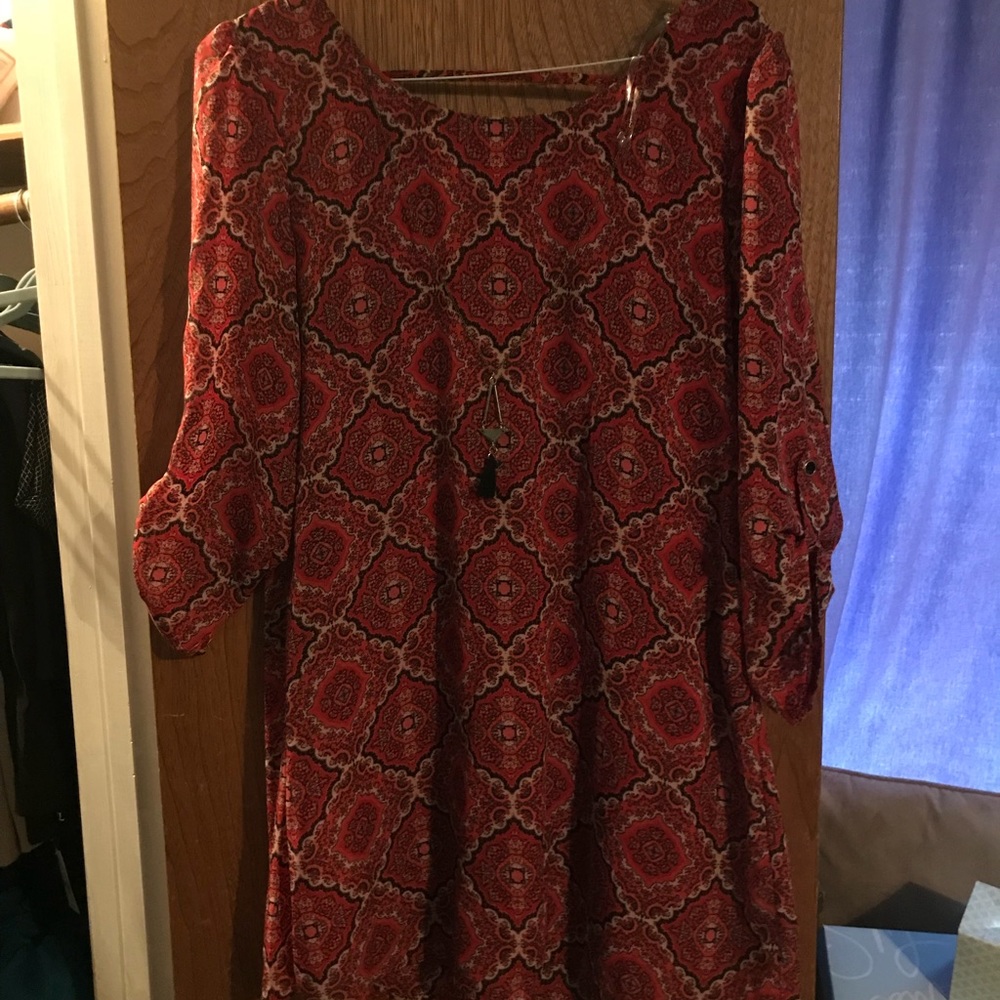 Speechless geometry dress